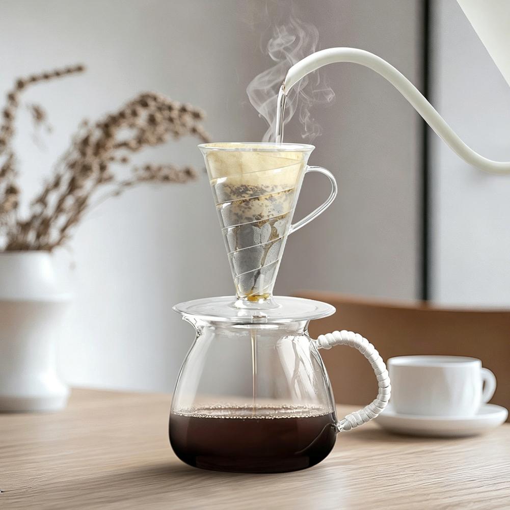 Coffee Equipment Distributor - فلتر قهوة مخروطي 30 قطعة، أداة