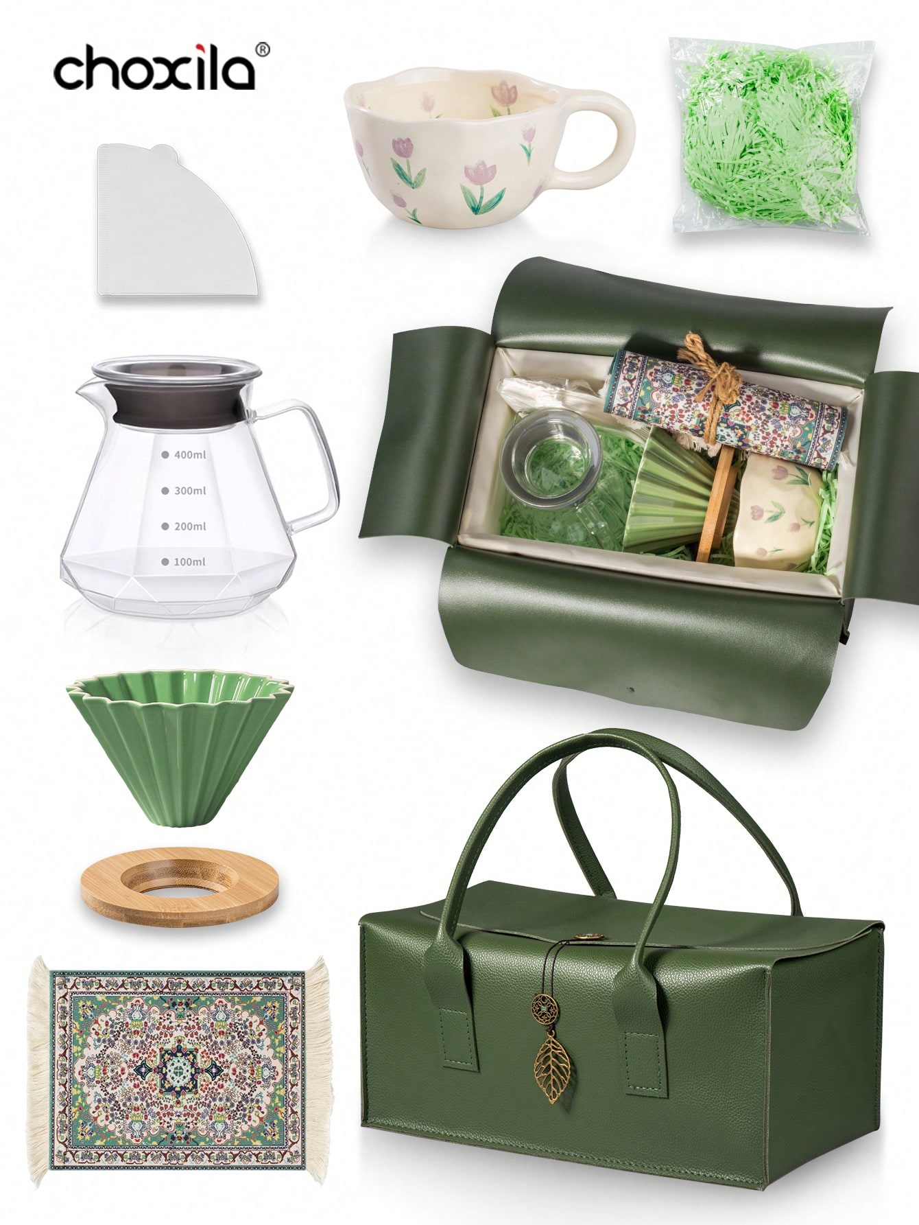 Coffee Equipment Kit - طقم صب القهوة مكون من 8