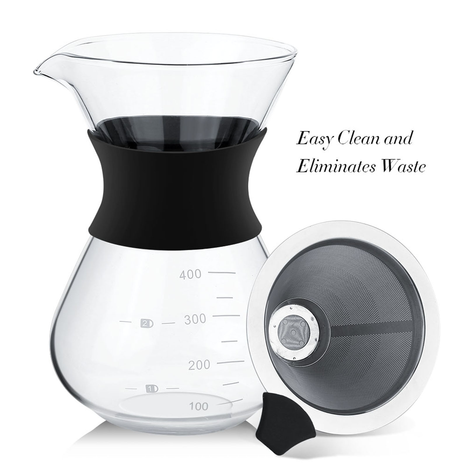 Coffee Equipment Pour Over - صانعة قهوة يدوية الصب ، وعاء