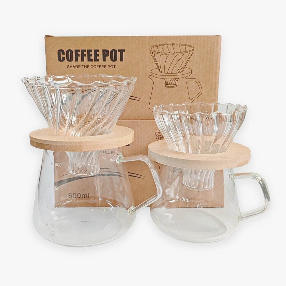 Coffee Equipment Pour Over - مجموعة صانع القهوة بونانا سعة 600