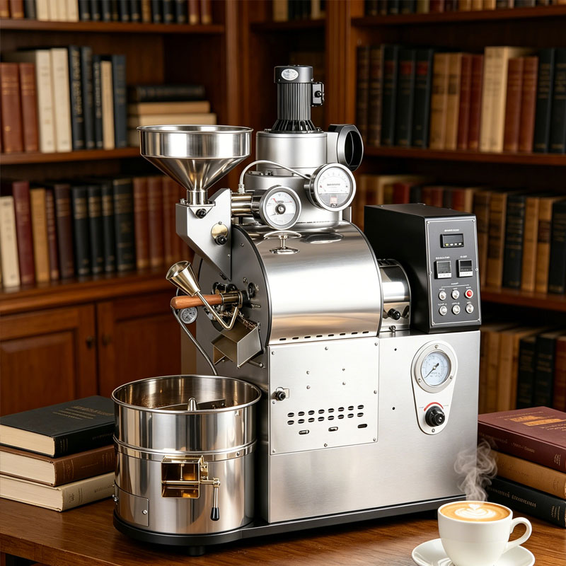 آلة تحميص القهوة مع صينية تبري - مراجعة Coffee Equipment Tray وسعره