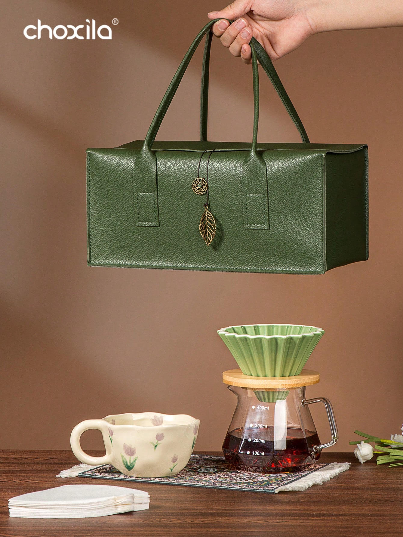 طقم صب القهوة مكون من 8 قطع، ط - مراجعة Coffee Equipment Kit وسعره